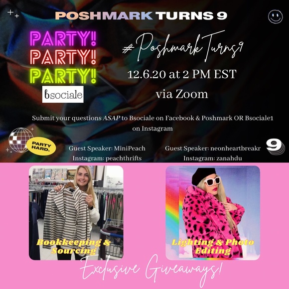 Posh N’ Sip: Poshmark Turns 9 Edition - Picture 2 of 4